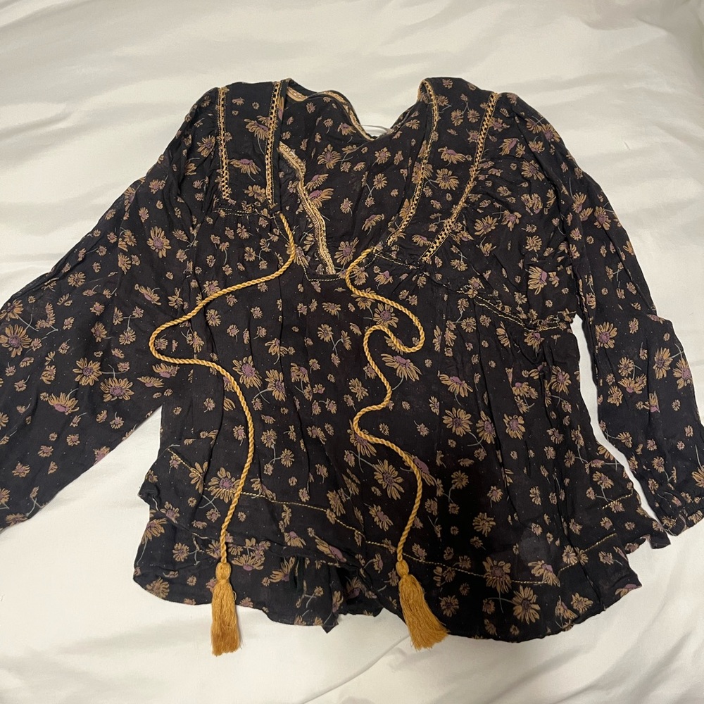 Free people floral top